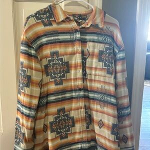 Mountain and isles “shirt Jacket”